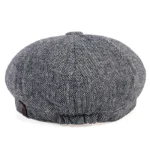 Retro Newsboy Caps Men British Painters Hats Autumn Winter Berets Herringbone Flat Cap Hip Hop Berets - Image 15