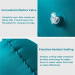 Inflatable Portable Neck Pillow U-shaped Pillow That Can Be Stored And Self Filled Suitable For Outdoor Travel Business Trips - Image 16