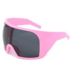Oversized Sunglasses Men Wrap Anti Wind Personal Large Shades Futuristic Fashion Future Shield Uv400 Cycling Motorcycle - Image 11