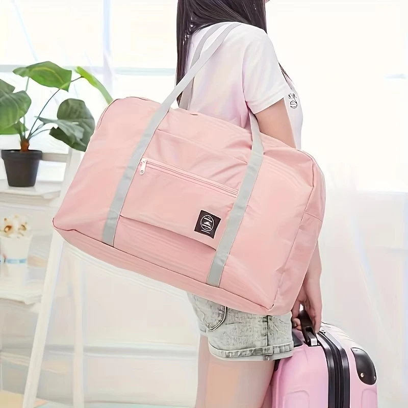 Sd2661104b1aa4ac99a1f5e834dedcee8n.webp Travel Supplies Storage Bag Moving Bag Travel Storage Bag Airplane Bag Foldable Luggage Bag Large Capacity Trip Storage Bag - Image 1