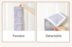 5/10 Pockets Underwear Socks Hanging Organizers Behind Door Storage Wardrobe Hanging Storage Bag Closet Organizer - Image 25