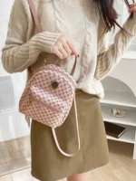 Women's Handbag Single Shoulder Crossbody Bag Double Shoulder Backpack Fashion All-matching Large Capacity Leisure Backpack - Image 6