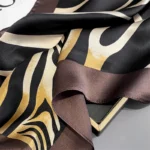 100% Real Silk Scarf New 70CM Natural Shawl Wraps Women Ladies Fashion Scarves Foulard Bandana Square Headband Hijab Pashmina - Image 11