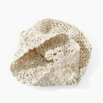 Women's Knitted Hats Japanese Handmade Woven Solid Color Simple Fashionable Sweet Verstaile Hats Hollowed Out Retro Pile Hats - Image 10