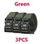 Genuine Tactical Belt Men's Buckle Quick Release Nylon Canvas Military Belt Casual Outdoor Sport Training Braided Waist Belt - Image 13
