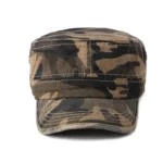 Vintage Camouflage Hats for Men Women Spring Summer Flat Top Baseball Caps Outdoor Camo Cadet Combat Fishing Cap Sunscreen Cap - Image 4