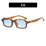 Women's Square Sunglasses 2024 New Sunglasses Fashion Sunglasses Street Photography Sunglasses Trendy Fashion - Image 14