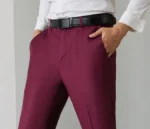 Flared Trousers For Men Slim Fit Wide Leg Man Suits Pants Tressed Business Fluid Bell Mouth Gray Draped Social Tailoring Luxury - Image 11