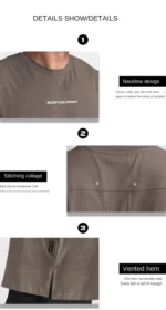 Men's Muscle Fit Tank Tops Summer Quick-Dry Breathable Gym Shirts Streetwear Sportswear Running Beach Workout Vest Bodybuilding - Image 14