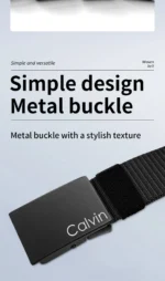 Stylish Men's  Belt - Fashion Belts for Daily Life, Leisure, Party, Festival, Work, and Business Automatic Buckle - Image 11