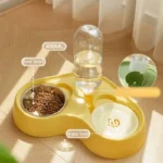 New Cat Feeder Water Bowl Water and Food All-in-one Two-in-one Pet Cat Bowl Pet Supplies - Image 12