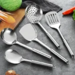 Kitchen Cookware Cooking Utensils Stainless Steel Shovel Soup Spoon Turner Utensils Dinnerware Cooking Tool Kitchen Gadgets - Image 21
