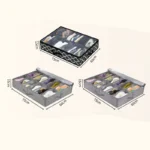 1Pc Closet Bed Shoe Storage Boxes Foldable Underbed Shoesorganizer Containers Under Bed Storage Bags Home Shoe Rack Organizer - Image 2