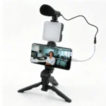 Smartphone Vlogging Kit Led Video Light Camera Rechargeable Fill Lights Portable Photography Lighting For Live Stream Video