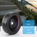 4-In-1 Phone Lens Kit Wide Angle, Macro, Fisheye & Telephoto Hd No-Distortion for All Smartphones - Image 2