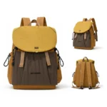 Lightweight, Simple, Versatile, Large-Capacity Computer Travel Backpack for Junior High School Students, High School Students, College Students, School Bags for Girls - Image 2