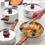 Stainless steel cookware set of 4, made in China - Image 2