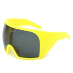 Oversized Sunglasses Men Wrap Anti Wind Personal Large Shades Futuristic Fashion Future Shield Uv400 Cycling Motorcycle - Image 8