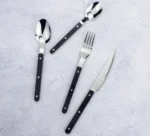 New Design Dinnerware 4 In 1 Set Stainless Steel 18/8(304) ABS Handle With Rivets Top Mirror Polishing Cutlery Sets For Kitchen - Image 51