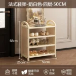 Shoes Organizers Narrow Corridor Shoe Rack Space Saving Storage Shelf Shoe Rack Luxury Designs Sturdy Home Furniture Accessories - Image 40
