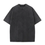 Men's Summer T-shirt 230G Heavy Cotton Vintage Washed T-Shirts Oversized Short Sleeve Loose Streetwear Short Sleeve Tops Tee - Image 2