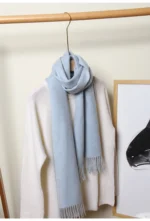 Women Scarf Cashmere Winter Scarf Winter 2024 Fashion Scarves Designer Keep warm Women Luxury Kids Scarf - Image 38