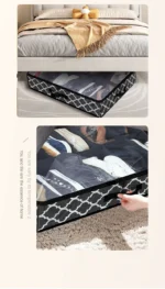 1Pc Closet Bed Shoe Storage Boxes Foldable Underbed Shoesorganizer Containers Under Bed Storage Bags Home Shoe Rack Organizer - Image 17