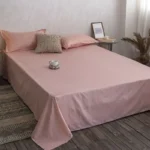 Bed Sheets Plaid Non-slip Comfortable Washed Twin Queen Full Size Nordic Style Universal Bedspread Simple Durable Antibacterial - Image 28