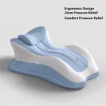 Memory Foam Pillow Ergonomic Support Neck Leg Rest Reading Phone Use Bed Sofa Wedge Shape Pain Relief Comfort - Image 5