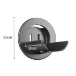 Plastic Hair Dryer Rack Wall Mounted Self-adhesive Blow Dryer Holder Hanging Organizers Bracket Without Drilling Hair Dryers ABS - Image 9