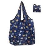 Tote Bags Flower Print Women's Grocery Handbags Outdoor Foldable Shopper Eco Shopping Bag Reusable Storage Bag Organizer Bags - Image 14