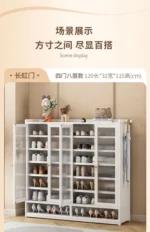 Shoe Rack  Door Small Narrow Multi-layer Simple Shoe Cabinet 2025 New E****mical Space-saving Storage Artifact - Image 28