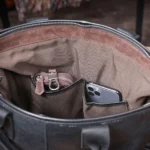 Genuine Leather Men's Brifecase 15 Inch Laptop Bags Simple Cowhide HandBag Vegetable-tanned Leather Fashion Casual Style - Image 18