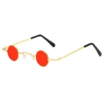Vintage Sunglasses Round Steampunk Sunglasses Round Metal Frame Small Round Sunglasses Gothic Sunglasses Hippy Glasses - Image 17