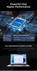 2026 Laptop Core i7 9850H A3950 Portable Laptops Windows 11 Pro 16GB RAM 1TB SSD 1920*1080 HD PC Gaming Computer Notebook Gamer - Image 8