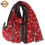 Christmas Style Cartoon Printed Scarves, Women's Seasonal Scarves, Scarves, Large Shawls, Multi-color Fashionable Scarves - Image 4