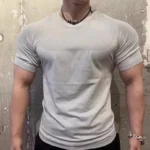 Men's Muscle Enhancing Slim Fit Long Sleeve Workout T-Shirt, Breathable Athletic Top for Gym Training Outdoor - Image 10