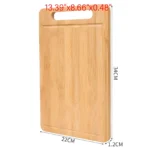 Wooden Cutting Board Kitchen Cutting Board For Meat Totally Bamboo Food Cutting Table Thickened Fruit Vegetables Chopping Panel - Image 8
