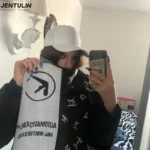Y2K Aphex Twin creative hip-hop knit scarves warm Pullover oversize men's Streetwear scarves winter scarves apron black tassels - Image 11