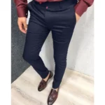 New Men's Fashion Casual Trousers Daily Office Business Formal Pants Solid Slim Pencil Pants Men Versatile Pants for Four Season - Image 26