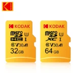 KODAK Micro SD Card RED Memory Card with Adapte 32GB MicroSDHC 64GB MicroSDXC MicroSD C10 A1 TF Flash Cards Cartao De Memoria - Image 2