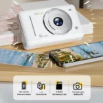 4k Digital Camera IPS HD 50MP CCD Camera 2.4" Autofocus Vlogging Student Camcorder 8X Dual Cam and LED Flash Video Photo Filming - Image 17