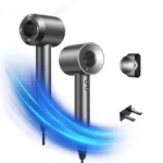 Professional high-speed bladeless hair dryer, 1600W high-power ionic hair dryer, dries hair quickly, home styling tool - Image 11