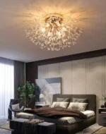 LED Ceiling Lights Dandelion Crystal Pendant Lamps Modern Indoor Ceiling Chandeliers Home Hotel Decorative Lighting Luminaire - Image 9