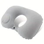 Inflatable Portable Neck Pillow U-shaped Pillow That Can Be Stored And Self Filled Suitable For Outdoor Travel Business Trips - Image 4