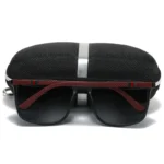 Sports Sunglasses for Men Polarized Comfortable Wear Square Sun Glasses Male Light Weight Eyewear Accessory with Origina UV400 - Image 2