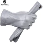 Touch Screen Leather Gloves, High-End Leather Gloves Women, Genuine Leather Winter Gloves, Keep Warm Women's Leather Gloves-2226 - Image 15