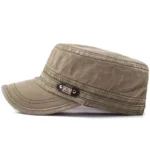 Unisex FS Label Washed Flat Baseball Caps Spring Autumn Adjustable Casual Baseball Caps Outdoor Sunscreen Hat Sports Cap - Image 14