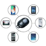 Remote Shutter Release Button Selfie Accessory Camera Controller Adapter Photo Control Blue-tooth Compatible Remote Button - Image 6
