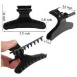 12Pcs Hair Clips Pro Barber Styling Sectioning Haircut Hairpin Barbershop Hairdressing Clamps Claws Salon Household Styling Tool - Image 6